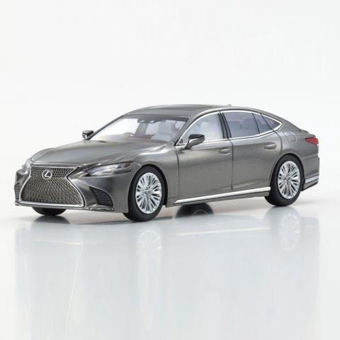京商 1/43 Lexus LS500 灰色 合金汽车模型 不可开门