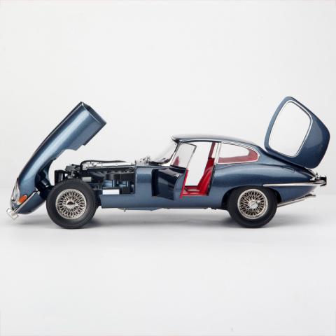 京商 1/18 捷豹 Jaguar E Type(RHD) 60周年 蓝色 合金汽车模型