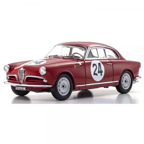 KYOSHO 京商 1/18 阿尔法罗密欧 Alfa 1958 #24 合金模型