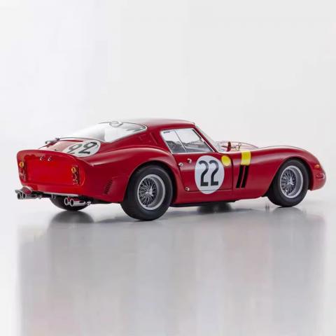 京商 1/18 法拉利 Ferrari 250GTO 22# 1962 LM 合金模型