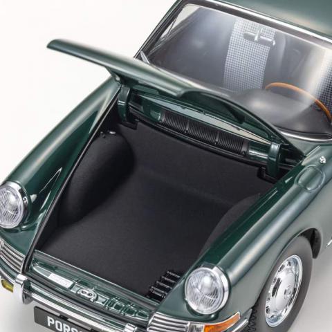 KYOSHO京商 1/18 保时捷 Porshe 911(901) 1964 绿色合金汽车模型
